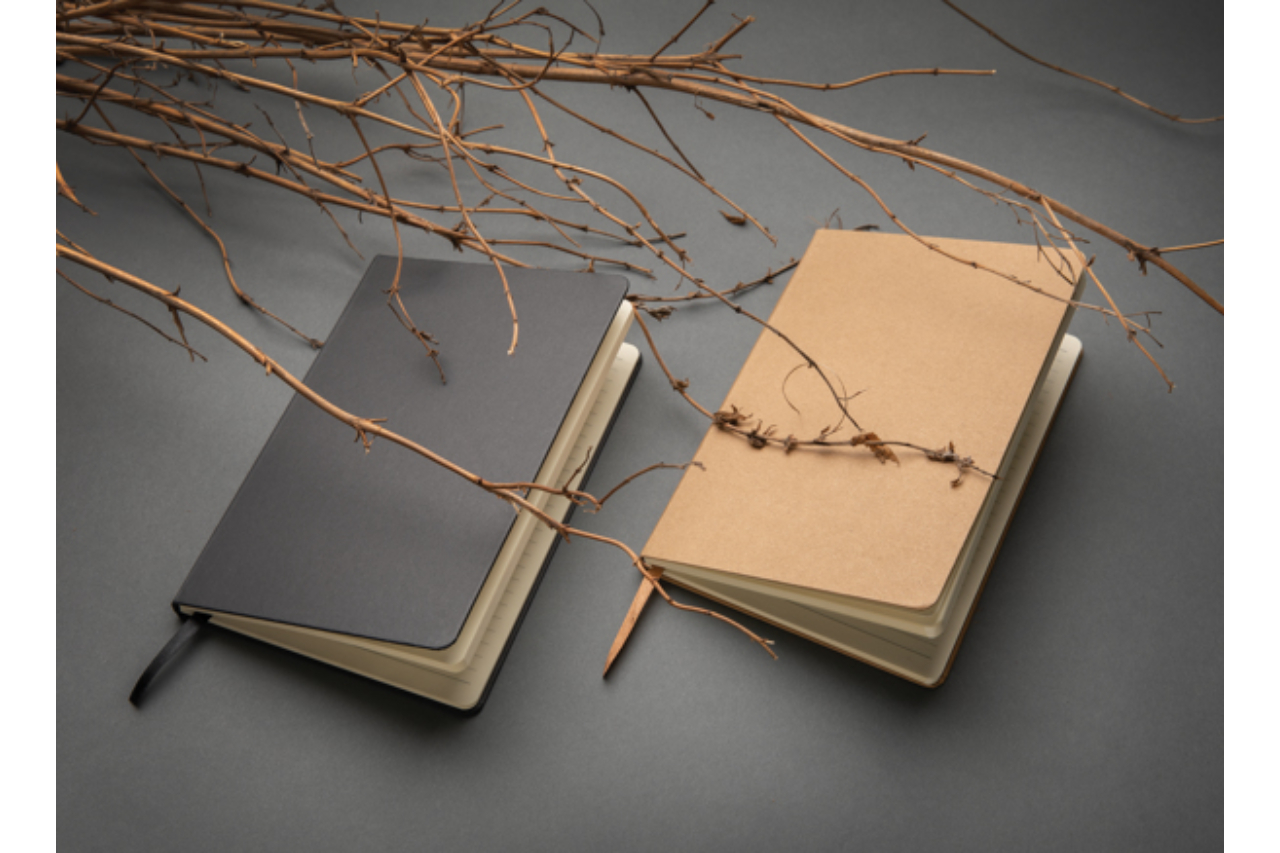 <p>Fsc-certified notebooks made of recycled paper and cardboard<b></b></p>
